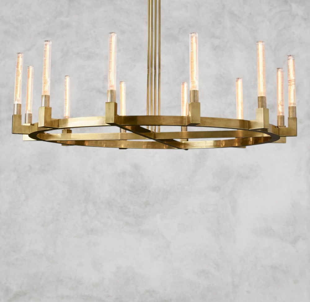 CANNELE ROUND CHANDELIER 36", 48", 60", 72"